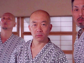 Nippon's kinkiest cuckoldry: wifey's XXX gangbang debauchery with virile dudes!